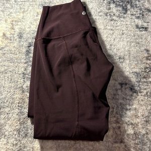 purple lululemon leggings